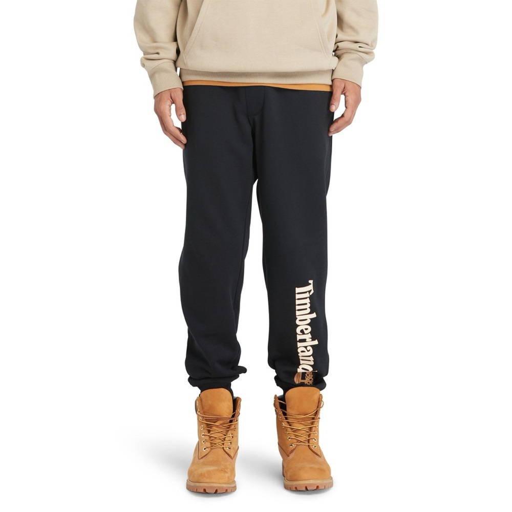 2/49$ Timberland Men’s fleece black joggers pants size‎ Large